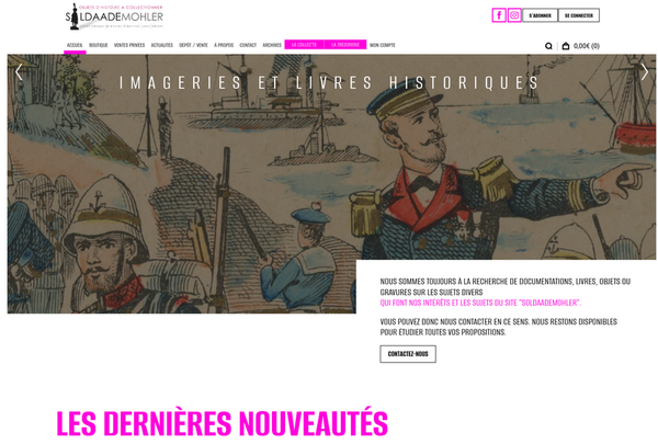 Page d'accueil Soldaademohler